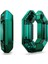 5680786 Swarovski Küpe Lucent:pe Mn Hoop Emer/pgn 1