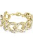 5666027 Swarovski Bilezik Dextera Bracelet, Statement, Mixed Cuts, White, Gold-Tone Plated 1