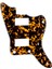 4 Katlı Leopar Desenli Stil Pleroo Özel Tasarım Pickguard - Mıj Jazzmaster Gitar Pickguard Için Paf Humbucker Üst Boynuz Delikleri Olmadan Çok Renk Seçeneği (Yurt Dışından) 1