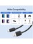 1m Mikro USB 2A Hızlı Şarj Kablosu Bakır Tel 480MBPS Veri Iletim Kablosu-Beyaz (Yurt Dışından) 5