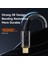 1.8m 3A Mikro USB Şeffaf Tasarım Veri Kablosu Android Telefon Şarj Kablosu-Siyah (Yurt Dışından) 5