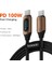 Usb-C - Usb-C Pd 100W Dijital Ekran Şarj Veri Kablosu, 1m - Kahverengi (Yurt Dışından) 2
