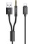 Şarj Ses Kablosu 2'si 1 Arada Lightning - 3,5 mm Aux Kablosu, Araba Stereo Hoparlör Kulaklıkla Çalışır (Yurt Dışından) 1