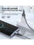 Huawei Samsung Için 0.5m 6A 66W Hızlı Şarj Kablosu Örgülü USB - Tip-C Yüksek Hızlı Veri Kablosu - Siyah (Yurt Dışından) 5