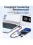 2'si 1 Arada Usb-A - Type-C / Ip Veri Kablosu, 1 M 6A 66W Dijital Ekranlı Hızlı Şarj Kablosu (Yurt Dışından) 4