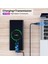 1m Pd 60W Type-C - Type-C Kablo 180 Derece Dönüşlü Şarj Kablosu - Mor (Yurt Dışından) 3