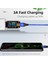 2m 3A Hızlı Şarj Manyetik Kablo Usb'den Type-C'ye 480MBPS Veri Kablosu - Kırmızı (Yurt Dışından) 2
