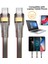 UC-003-FL-1.0M 1m Usb-C - Usb-C Düz Güç Kablosu Usb2.0 65W Hızlı Şarj Dizüstü Tablet Telefon Veri Kablosu (Yurt Dışından) 2