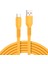 1m Usb'den Type-C'ye 6A Yüksek Akım Hızlı Şarj Kablosu Şeker Renkli Silikon Veri Kablosu - Turuncu (Yurt Dışından) 1