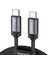 1m Tip-C'den Tip-C'ye Örgülü Kablo Pd3.1 240W Telefon Hızlı Şarj Kablosu - Gri (Yurt Dışından) 1