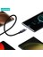 Sufeng Serisi 0,25M Usb'den Type-C'ye 3A Oruç Şarj Kablosu Telefon Veri Kablosu - Kararmış (Yurt Dışından) 4