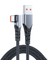Huawei Samsung Için 2m 6A 66W Hızlı Şarj Kablosu Usb'den Type-C'ye Sağ Açı Örgülü Veri Kablosu - Gri (Yurt Dışından) 1