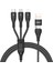Type-C / Usb'den Ip'ye / Type-C / Mikro USB Şarj Kablosu, 2m 5A Hızlı Şarj Veri Kablosu - Siyah (Yurt Dışından) 1