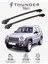Jeep Cherokee 2002-2007 Trx1 Thunder Carrier Kilitli Ara Atkı Taşıyıcı Tavan Barı Siyah 1