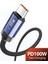 2m Type-C'den Type-C'ye Kablo Pd 100W E-Marker Çipli Hızlı Şarj Kablosu - Mavi (Yurt Dışından) 2