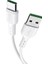 Samsung Huawei Xiaomi Için X33 5A 1m Tip-C USB Veri Senkronizasyon Şarj Kablosu - Beyaz (Yurt Dışından) 1