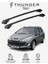 Peugeot 308 Sw (T7) 2008-2013 Trx1 Thunder Carrier Kilitli Ara Atkı Taşıyıcı Tavan Barı Siyah 1