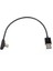 0.2 M 90 Derece Açılı USB Tip C Samsung Huawei Xiaomi Vb Için USB Şarj Veri Kablosu (Yurt Dışından) 1