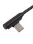 0.2 M 90 Derece Açılı USB Tip C Samsung Huawei Xiaomi Vb Için USB Şarj Veri Kablosu (Yurt Dışından) 4