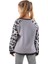 Leopar Peluş Kız Çocuk Sweatshirt 2
