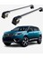 Peugeot 5008 2017-SONRASI Trx2 Thunder Carrier Kilitli Ara Atkı Taşıyıcı Tavan Barı Siyah 2