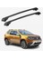 Renault Duster 2018-SONRASI Trx1 Thunder Carrier Kilitli Ara Atkı Taşıyıcı Tavan Barı Siyahi 2