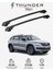 Skoda Karoq 2017-SONRASI Trx1 Thunder Carrier Kilitli Ara Atkı Taşıyıcı Tavan Barı Siyah 1