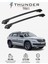 Skoda Kodıaq 2017-SONRASI Trx1 Thunder Carrier Kilitli Ara Atkı Taşıyıcı Tavan Barı Gri 1