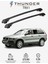 Volvo XC90 2003-2015 Trx1 Thunder Carrier Kilitli Ara Atkı Taşıyıcı Tavan Barı Gri 1