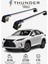Lexus Rxl 2018-SONRASI Trx2 Thunder Carrier Kilitli Ara Atkı Taşıyıcı Tavan Barı Siyah 1