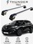 Renault Kadjar 2015-2022 Trx2 Thunder Carrier Kilitli Ara Atkı Taşıyıcı Tavan Barı Gri 1