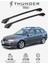Saab 9-3 Sportwagon 2006-2012 Trx1 Thunder Carrier Kilitli Ara Atkı Taşıyıcı Tavan Barı Siyah 1