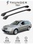 Mercedes-Benz E-Class 2004-2009 Trx1 Thunder Carrier Kilitli Ara Atkı Taşıyıcı Tavan Barı Gri 1