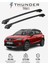 Seat Arona 2017-SONRASI Trx1 Thunder Carrier Kilitli Ara Atkı Taşıyıcı Tavan Barı Siyah 1
