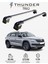 Skoda Kodıaq 2017-SONRASI Trx2 Thunder Carrier Kilitli Ara Atkı Taşıyıcı Tavan Barı Gri 1