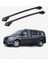 Mercedes-Benz Metrıs 2015-SONRASI Trx1 Thunder Carrier Kilitli Ara Atkı Taşıyıcı Tavan Barı Siyah 2