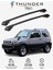 Suzukı Jımny 1998-2018 Trx1 Thunder Carrier Kilitli Ara Atkı Taşıyıcı Tavan Barı Siyah 1