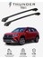 Volkswagen Taos 2021-SONRASI Trx1 Thunder Carrier Kilitli Ara Atkı Taşıyıcı Tavan Barı Gri 1