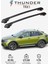 Volkswagen Taıgo 2021-SONRASI Trx1 Thunder Carrier Kilitli Ara Atkı Taşıyıcı Tavan Barı Gri 1