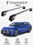 Audı A6 Avant 2019-SONRASI Trx2 Thunder Carrier Kilitli Ara Atkı Taşıyıcı Tavan Barı Gri 1