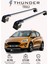 Ford Fıesta Actıve 2018-SONRASI Trx2 Thunder Carrier Kilitli Ara Atkı Taşıyıcı Tavan Barı Gri 1
