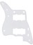 Beyaz 1 Katlı Stil Yeni Jazzmaster Gitar Pickguard Pick Guard Çizik Plakası Vidalar ile Amerikan Vintage Jm Stil Gitar Için, 12 Renk Seçeneği (Yurt Dışından) 1