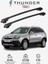 Opel Antara 2006-2015 Trx1 Thunder Carrier Kilitli Ara Atkı Taşıyıcı Tavan Barı Siyah 1