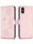 IPhone x Için Flip Case/xs Yonca Çiçek Kart Yuvaları Tutucu Kickstand Pu (Yurt Dışından) 1