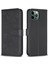 IPhone 11 Için Flip Case Pro Max Pu Deri Kart Yuvaları Tutucu Kickstand (Yurt Dışından) 5
