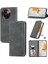 Vıvo V40 Lite Için Flip Case Deri Kılıf Kapak Darbeye Basit (Yurt Dışından) 2