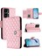 Tecno Camon 19 Bilek Şeridi Kart Tutucu Için Kılıf Darbeye Dayanıklı Şık Cüzdan (Yurt Dışından) 5