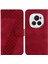 Onur Magic6 Pro Pu Deri Kart Yuvası Fonksiyonu Için Telefon Kılıfı Kabartmalı (Yurt Dışından) 1