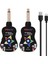 Siyah Stil Elektro Gitar Bas Keman Için Uhf B9 Kablosuz Gitar Verici Alıcı Sistemi Şarj Edilebilir Echo Bluetooth ile (Yurt Dışından) 1
