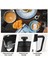 French Press Kahve ve Çay Makinesi 12OZ, Kalınlaştırılmış Borosilikat Cam Paslanmaz ve Bulaşık Makinesinde Yıkanabilir, Siyah (Yurt Dışından) 5